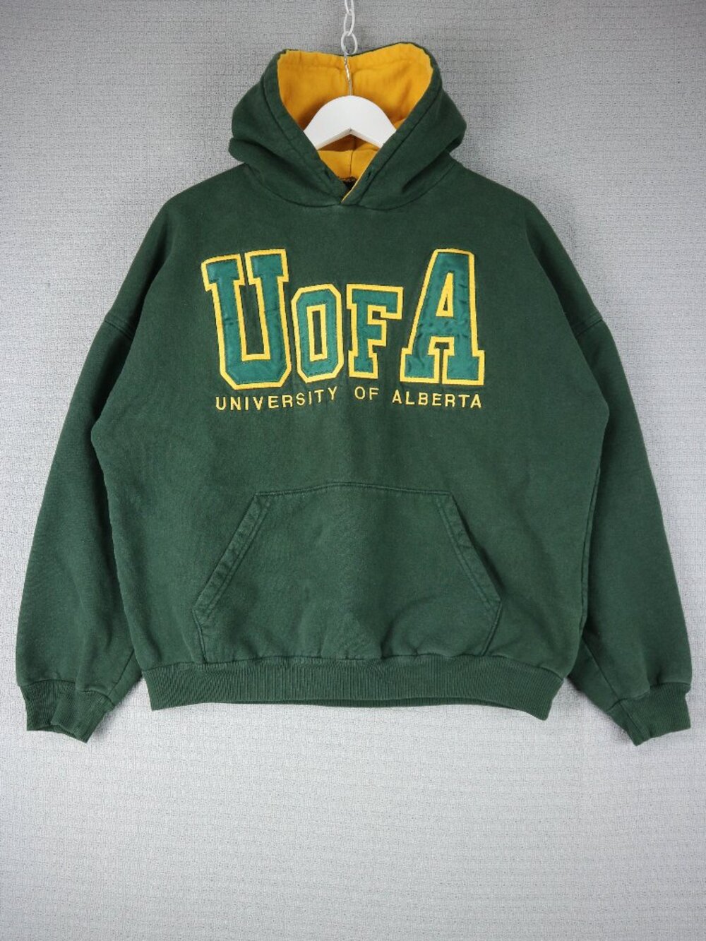 University of Alberta UoA Cotton Pullover Vintage Mens Large